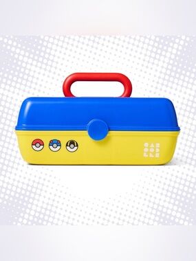 Caboodles Storage Stationary Case Box Pokémon Target Limited Poke Ball BRAND NEW